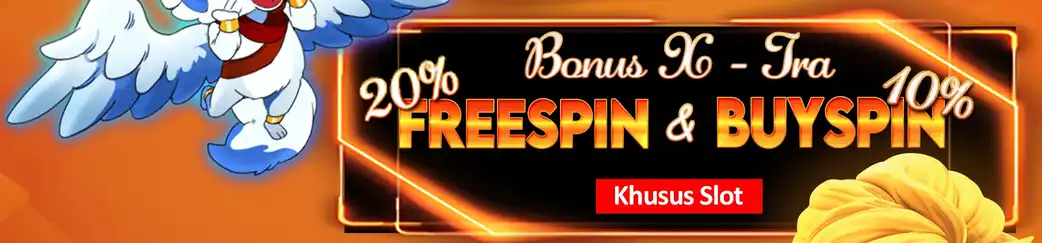 EVENT BONUS FREESPIN 20% DAN BUYSPIN 10% LEMBAGATOTO